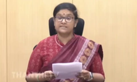 மாவட்ட தேர்தல் அதிகாரிகளுடன் அர்ச்சனா பட்நாயக் ஆலோசனை