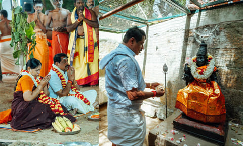 தென்காசி; கடையம் அருகே அத்திரிமலை கோவிலில் நயினார் நாகேந்திரன் சாமி தரிசனம்