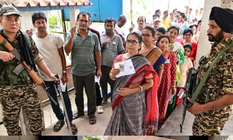 மேற்கு வங்காள சட்டமன்ற தேர்தல்: வாக்குப்பதிவில் புதிய சாதனை