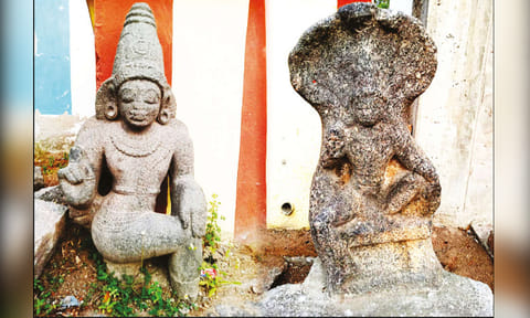 விழுப்புரம் அருகே சோழர் கால சிற்பங்கள் கண்டெடுப்பு