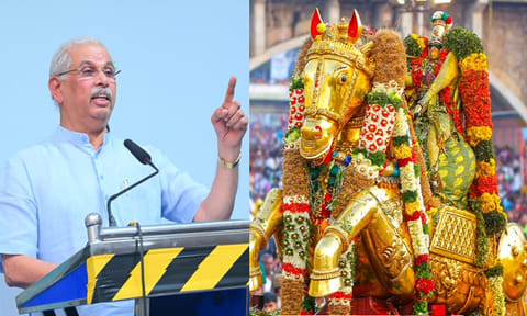 வைகை ஆற்றில் கள்ளழகர்: பாமரரையும் பட்டணத்தாரையும் பக்தியில் இணைக்கும் உன்னதவிழா: கவர்னர் அர்லேகர்