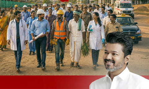 உழைப்பாளர்களுக்கான உரிமைகள் முழுமையாக கிடைக்க உறுதியேற்போம் - விஜய்