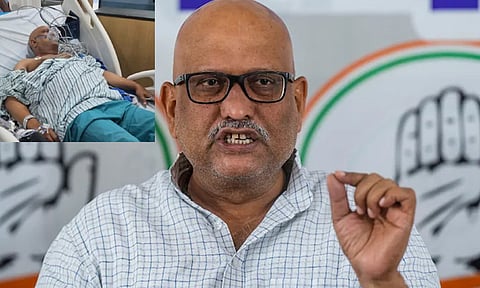 திடீரென மயங்கி விழுந்த உ.பி. காங்கிரஸ் தலைவர் - மருத்துவமனையில் அனுமதி

