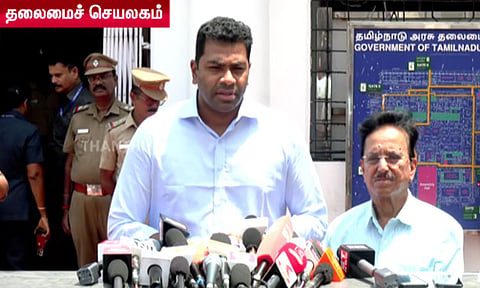 ‘வாக்கு எண்ணிக்கையின்போது கூடுதல் பாதுகாப்பு’ - தலைமை தேர்தல் அதிகாரியிடம் ஆதவ் அர்ஜுனா கோரிக்கை 
