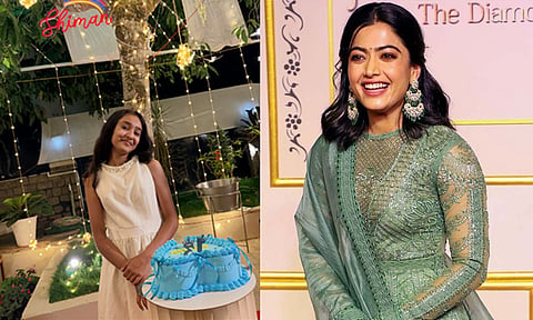 இப்படி இரு... தங்கையின் 13-வது பிறந்த நாளில் நடிகை ராஷ்மிகா மந்தனா அறிவுரை
