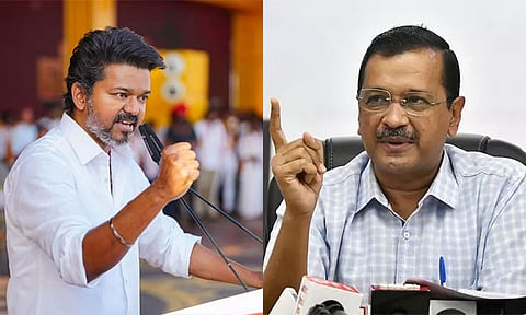 டெல்லியில் 10 ஆண்டுகளுக்கு முன்பு கெஜ்ரிவால் செய்ததை தமிழகத்தில் செய்து காட்டிய விஜய் 