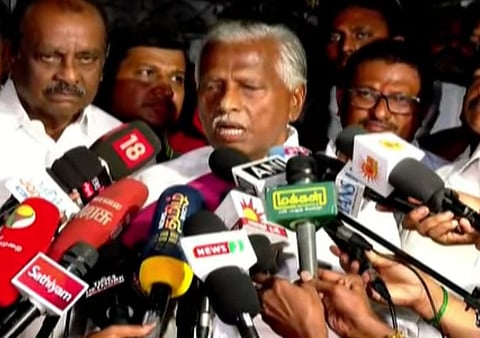 தவெகவுக்கு ஆதரவு  இல்லை: அதிமுக அதிரடி அறிவிப்பு