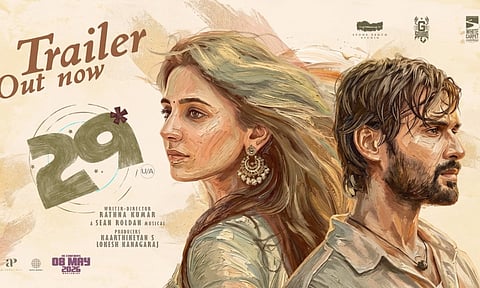 விது, பிரீத்தி அஸ்ரானி நடித்த "29" திரைப்படத்தின் டிரெய்லர் வெளியானது