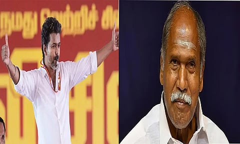 விஜய் சீக்கிரமே முதல்-அமைச்சராக பதவியேற்பார் -  ரங்கசாமி வாழ்த்து