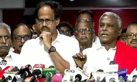 த.வெ.க.வுக்கு ஆதரவு கொடுத்தது ஏன்? - கம்யூனிஸ்ட் கட்சிகள் விளக்கம்