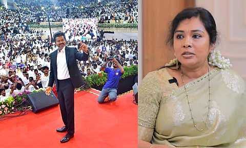 ‘மக்கள் மாற்றத்தை விரும்புகின்றனர்... விஜய் வரலாறு படைத்துள்ளார்’ - மு.க.அழகிரி மகள் கயல்விழி பேட்டி 