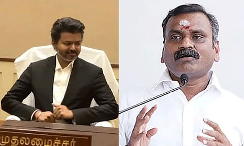 முதல்-அமைச்சர் விஜய்க்கு  எல்.முருகன் வாழ்த்து