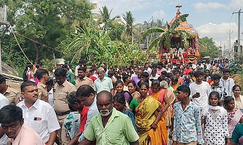 கீழ்மாம்பட்டு அம்மச்சார் அம்மன் கோவில் தேர் திருவிழா