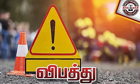 கிருஷ்ணகிரி;  கார் மீது கண்டெய்னர் லாரி மோதி கேரளத்தைச் சேர்ந்த இருவர் பலி