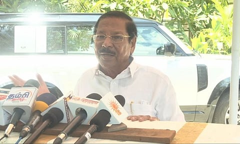 ஆட்சி அமைக்க அதிமுக - திமுக கூட்டணியா? சி.வி.சண்முகத்திற்கு ஆர்.எஸ்.பாரதி பதில் 