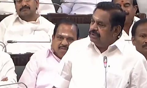தவெக அரசு தொடர்வதற்கு எதிர்ப்பு - எடப்பாடி பழனிசாமி 