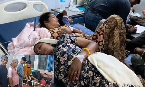 வளைகாப்பு நிகழ்ச்சியில் விருந்து சாப்பிட்ட 40 பேருக்கு உடல்நலக்குறைவு; மருத்துவமனையில் அனுமதி


