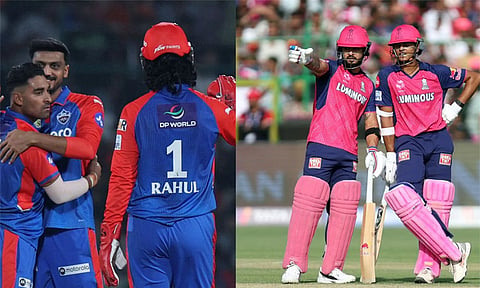 ஐபிஎல்: ராஜஸ்தானுக்கு எதிராக டாஸ் வென்ற டெல்லி அணி பந்துவீச்சு தேர்வு
