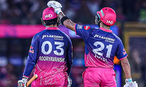 சூர்யவன்ஷி, துருவ் ஜுரேல் அதிரடி... லக்னோ அணியை வீழ்த்தி ராஜஸ்தான் அபார வெற்றி