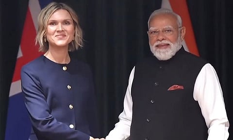 
ஐஸ்லாந்து பிரதமருடன் இருதரப்பு சந்திப்பில் பங்கேற்ற பிரதமர் மோடி
