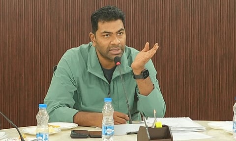 பத்தாம் வகுப்பு தேர்வில் வெற்றி பெற்ற மாணவர்களுக்கு  அமைச்சர் ஆதவ் அர்ஜுனா வாழ்த்து!