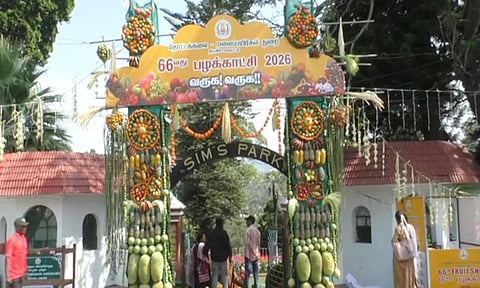 குன்னூர் சிம்ஸ் பூங்காவில் 66-வது பழக்கண்காட்சி இன்று தொடக்கம் 