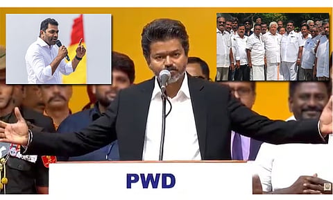 தொழிற்சங்கத்தை வலுப்படுத்தும் த.வெ.க.: ஒரு மாதத்தில் 90 சதவீத அ.தி.மு.க. நிர்வாகிகள் வருவார்கள் - ஆதவ் அர்ஜுனா