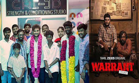 “வாரண்ட்” வெப் தொடர் குழுவினரை வாழ்த்திய  இயக்குநர் பாண்டிராஜ்