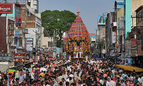 திருப்பதி கோவிந்தராஜ சுவாமி கோவில் தேரோட்டம்
