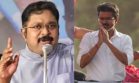 ரீல் விட்டு ஆட்சியைத் தொடரலாம் என்ற முதல்-அமைச்சர் விஜய்யின் பகல் கனவு பலிக்காது - டிடிவி தினகரன்
