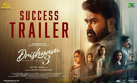 "திரிஷ்யம் 3" படத்திற்கு கிடைத்த வரவேற்பை தொடர்ந்து 'சக்சஸ் டீசர்' வெளியிட்ட படக்குழு