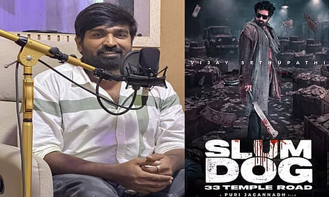 “ஸ்லம் டாக் - 33 டெம்பிள் ரோடு” படத்தின் டப்பிங் பணிகளை நிறைவு செய்த விஜய் சேதுபதி