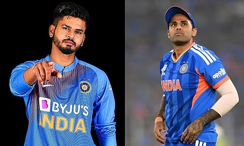 இந்திய டி20 அணியில் சூர்யகுமார் யாதவுக்கு பதிலாக ஷ்ரேயாஸ் ஐயர்; துணை கேப்டனாக திலக் வர்மா
