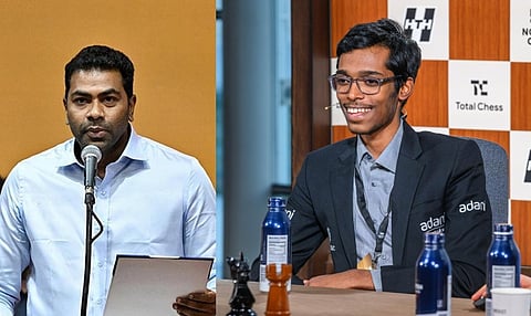 நார்வே செஸ் சாம்பியன் பட்டம் வென்ற பிரக்ஞானந்தா- ஆதவ் அர்ஜுனா வாழ்த்து