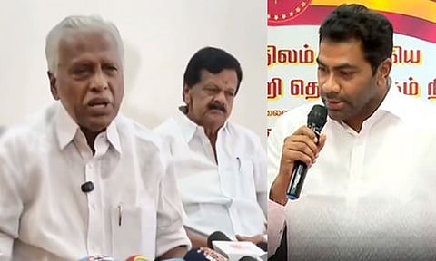 ஆதவ் அர்ஜுனாவுக்கு நாவடக்கம் தேவை  - கே.பி.முனுசாமி