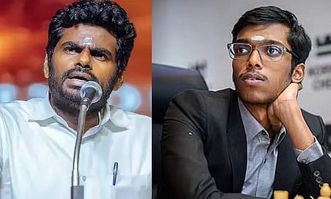 பிரக்ஞானந்தா- அண்ணாமலை