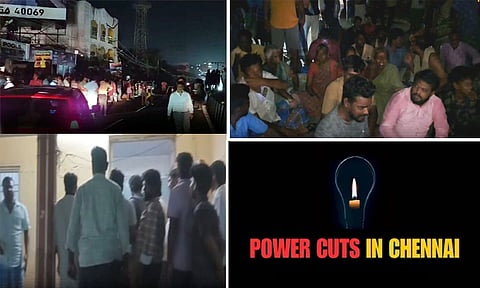 சென்னையில் இரவில் தொடரும் மின்வெட்டு: பொதுமக்கள் சாலை மறியல்