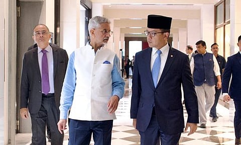 இந்தோனேசிய வெளியுறவுத்துறை மந்திரி இந்தியா வருகை; ஜெய்சங்கருடன் சந்திப்பு

