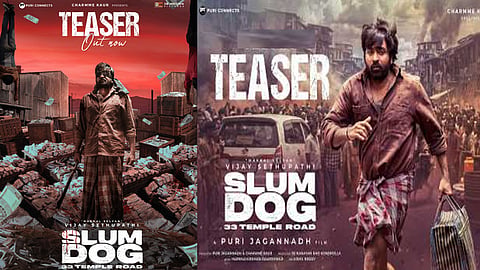 விஜய் சேதுபதியின்  “ஸ்லம் டாக் - 33 டெம்பிள் ரோடு” படத்தின் டீசர்  வெளியானது