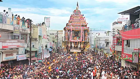 நெல்லையப்பர் கோவில் தேரோட்டத்தில் புதிய குட்டி யானை வலம் வருமா? பக்தர்கள் எதிர்பார்ப்பு
