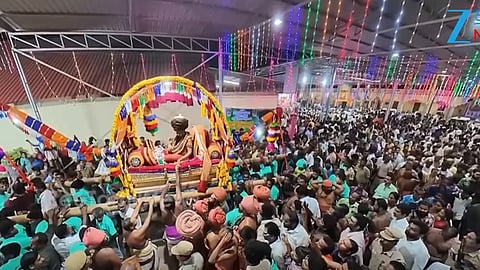 தருமபுரம் ஆதீனத்தில் கோலாகலமாக நடைபெற்ற பட்டணப் பிரவேச விழா