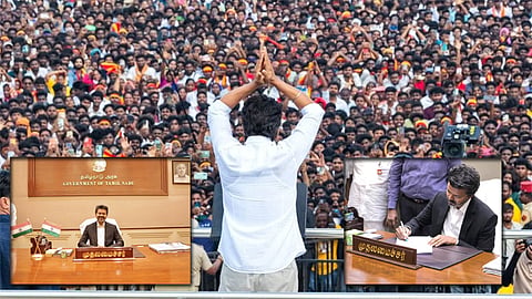 ஆட்சியமைத்து நாளையுடன் ஒரு மாதம் நிறைவு: முதல்-அமைச்சர் விஜய்யின் செயல்பாடு எப்படி..? - ஒரு அலசல்