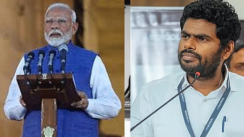 பிரதமர் மோடி,அண்ணாமலை