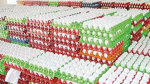 நாமக்கல்லில் முட்டை கொள்முதல் விலை 10 காசுகள் உயர்வு.! 