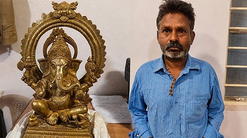 கோவையில் விநாயகர் சிலையை திருட முயற்சி; கையும் களவுமாக சிக்கிய நபர் கைது!