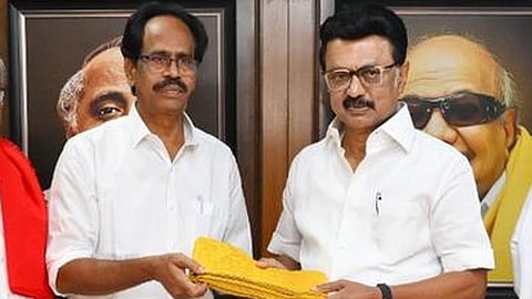 திமுக கூட்டணியில் இருந்து இந்திய கம்யூனிஸ்டு கட்சி விலகல்: மு.வீரபாண்டியன் அறிவிப்பு