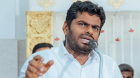 பெண்ணிடம் த.வெ.க. நிர்வாகி  அத்துமீறல் - அண்ணாமலை கடும் கண்டனம்