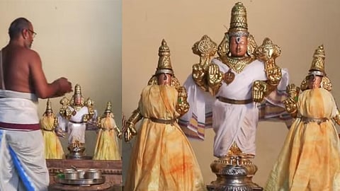 சென்னை வில்லிவாக்கம், சவுமிய தாமோதர பெருமாள் கோவிலில், வைகாசி பிரம்மோத்சவ விழா