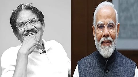 இயக்குநர் பாரதிராஜா மனைவி சந்திரலீலாவுக்கு பிரதமர் மோடி கடிதம்