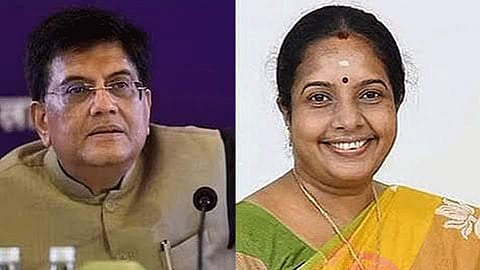 மத்திய மந்திரி பியூஸ்கோயல் பிறந்தநாள் - வானதி சீனிவாசன் வாழ்த்து